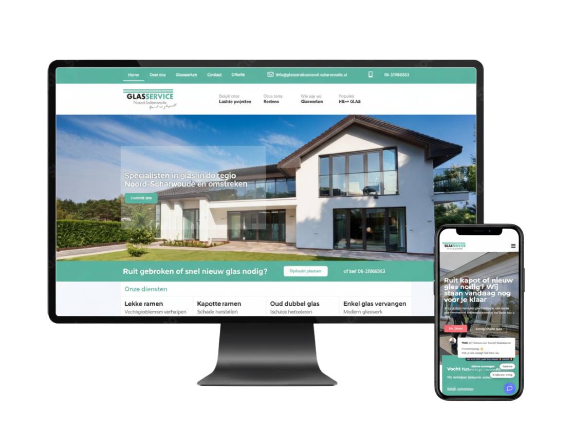 Glas Noord-Scharwoude